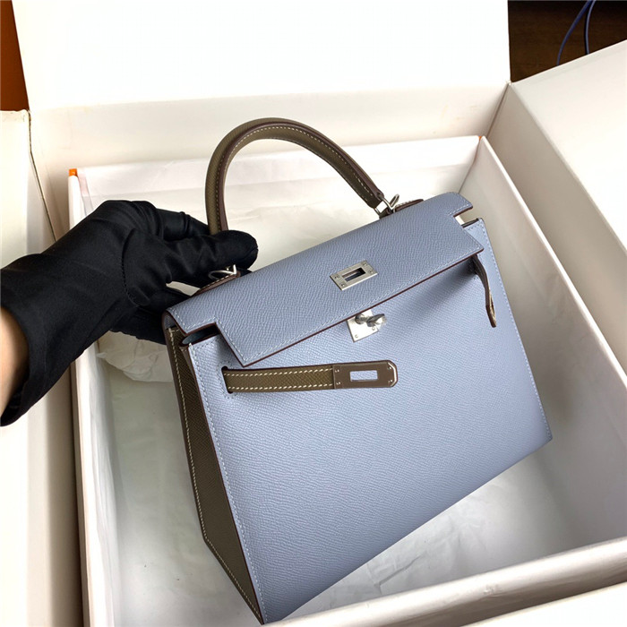 HERMES 에르메스 켈리백 25CM 오리지날 엡송 정품가죽사용 (100%수작업) H351044-9